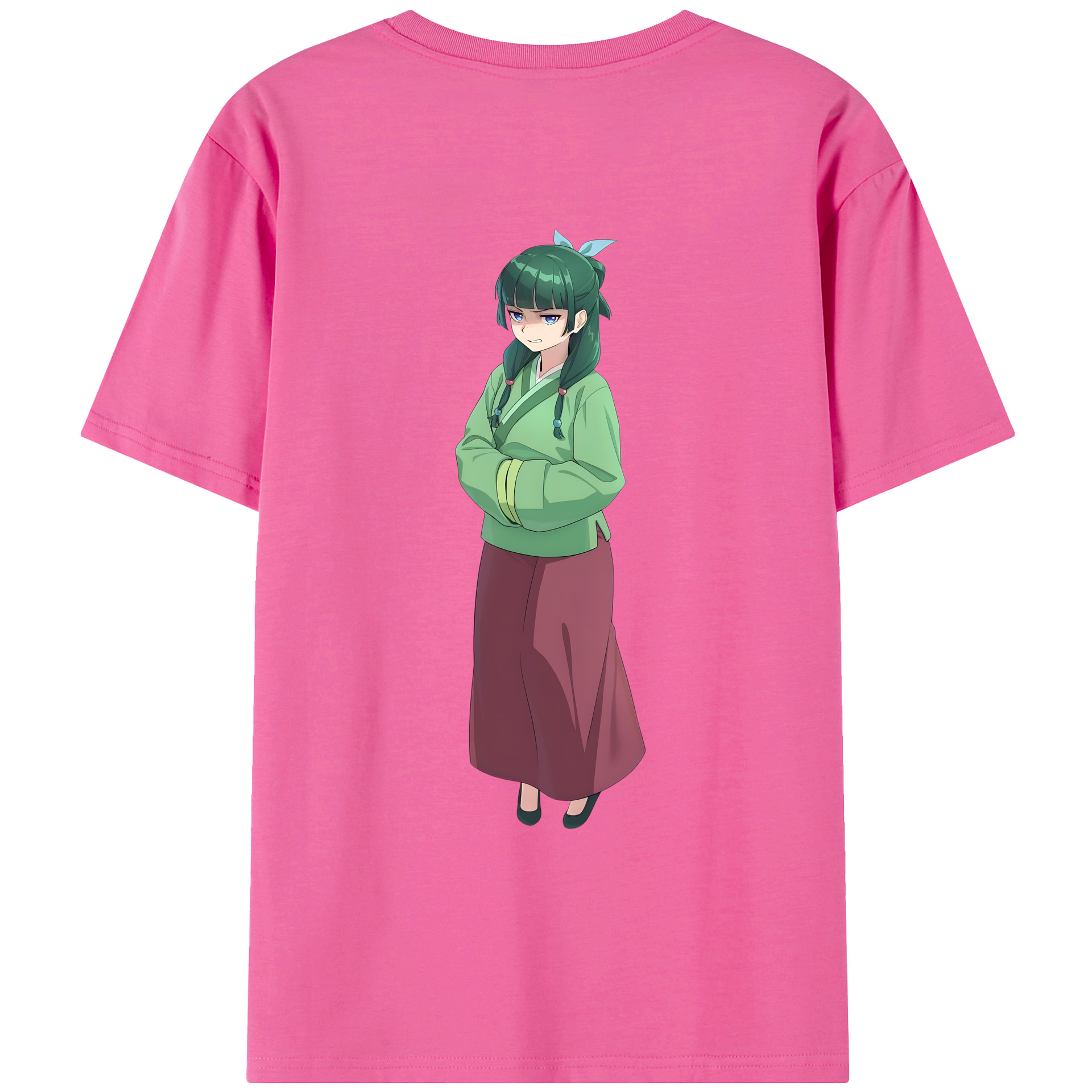 （画像用） 薬屋のひとりごと The Apothecary Diaries レディース半袖Tシャツ(バックプリント)